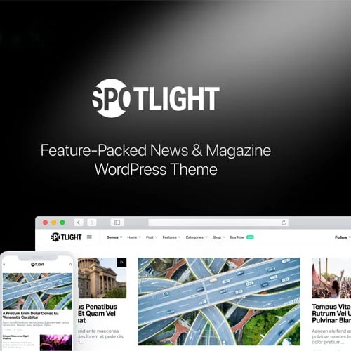 spotlight.jpg Spotlight – Feature-Packed News & Magazine WordPress Theme