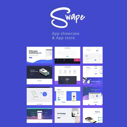 swape.jpg Swape – App Showcase & App Store WordPress Theme