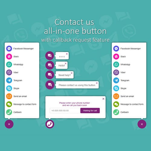 All-in-One-Support-Button-Callback-Request-WhatsApp-Messenger-Telegram-LiveChat-and-more.jpg All in One Support Button + Callback Request. WhatsApp, Messenger, Telegram, LiveChat and more…