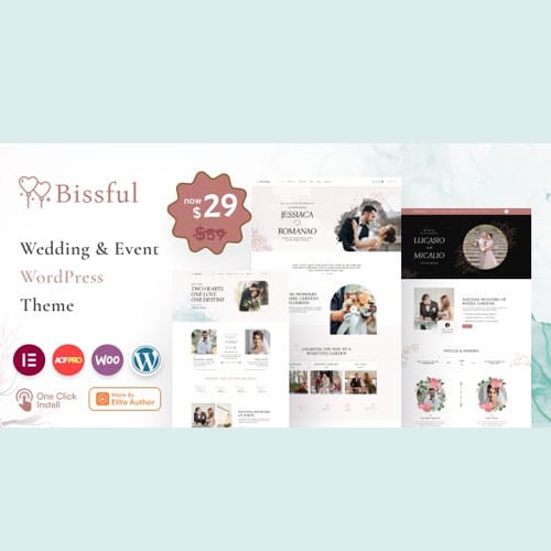 Bissful – Wedding & Event WordPress Theme
