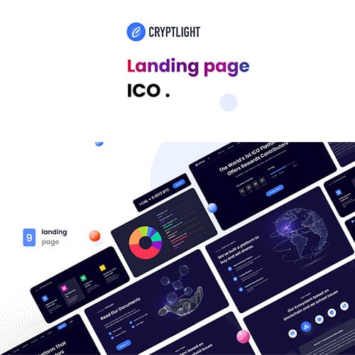 Cryptlight.jpg Cryptlight – ICO NFT AI Landing Page WordPress Theme