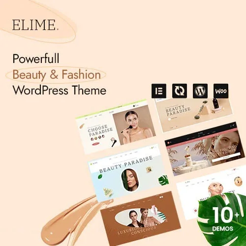 Elime.jpg Elime – Multipurpose Cosmetics & Fashion WordPress Theme