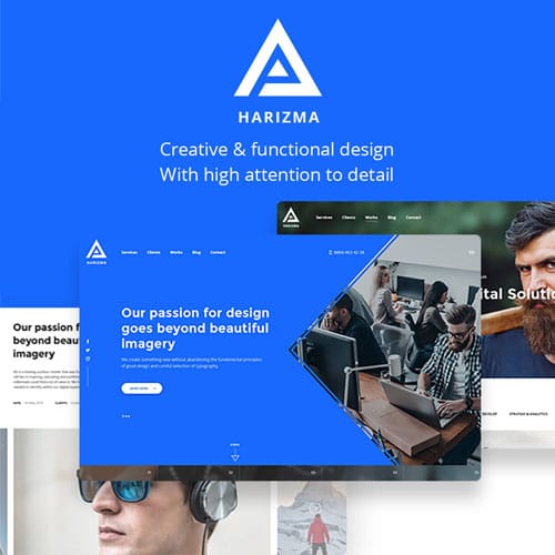 Harizma.jpg Harizma – Modern Creative Agency WordPress Theme