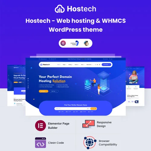 Hostech.jpg Hostech – Web hosting & WHMCS WordPress theme