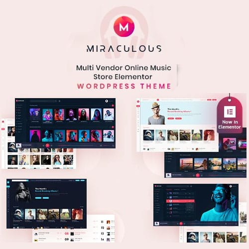 Miraculous.jpg Miraculous – Multi Vendor Online Music Store Elementor WordPress Theme