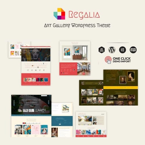 Regalia.jpg Regalia – Artist Portfolio, Art Gallery Theme