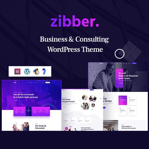 Zibber.jpg Zibber – Consulting Business WordPress Theme + RTL
