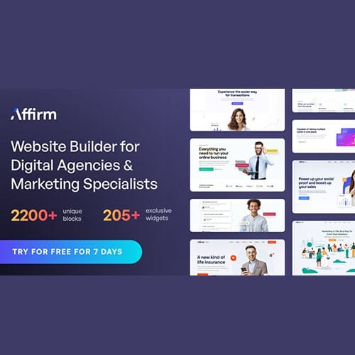 affirm.jpg Affirm – Marketing & Digital Agency WordPress Theme
