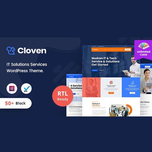 cloven.jpg Cloven – IT Solutions Services Company WordPress Theme + RTL