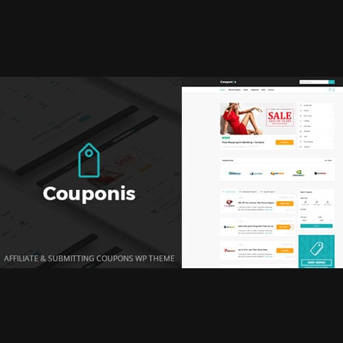 couponis.jpg Couponis – Affiliate & Submitting Coupons WordPress Theme