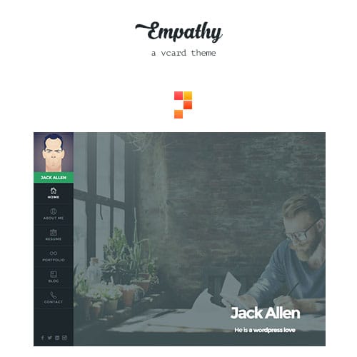 empathy.jpg Empathy – A vCard WordPress Theme