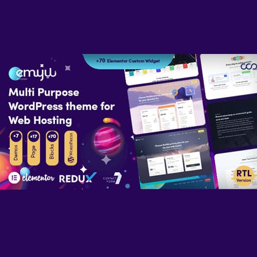 emyui.jpg Emyui – Multipurpose Web Hosting WordPress Theme