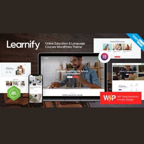 learnify.jpg Learnify – Online Education Courses WordPress Theme