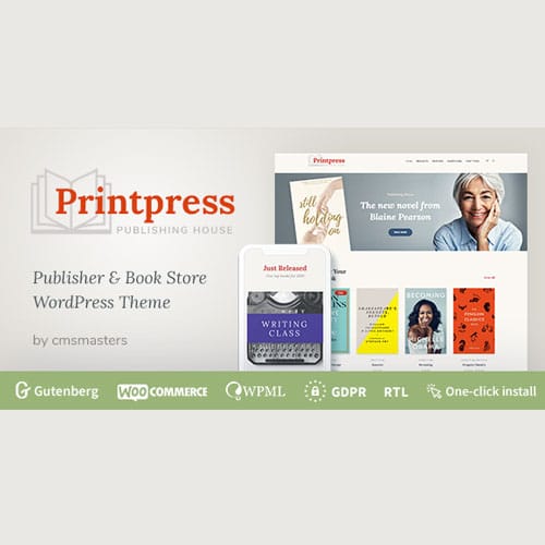 printpress.jpg Printpress – Book Publishing WordPress Theme