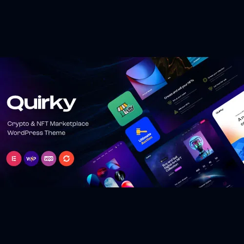 quirky.jpg Quirky – NFT, Token & Blockchain WCFM Marketplace WordPress Theme