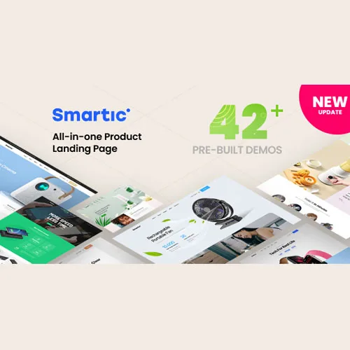 smartic.jpg Smartic – Product Landing Page WooCommerce Theme