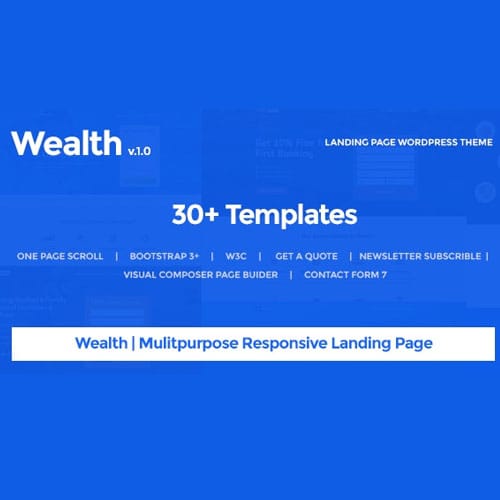 wealth.jpg Wealth – Multi-Purpose Landing Page WordPress Theme