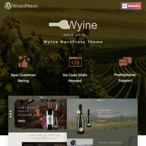 wyine.jpg Wyine – Wine Shop Theme