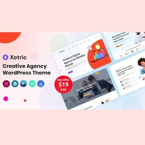 xotric.jpg Xotric – Creative Agency WordPress Theme + RTL