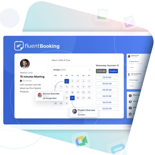 FluentBooking.jpg FluentBooking The Ultimate WordPress Scheduling Plugin