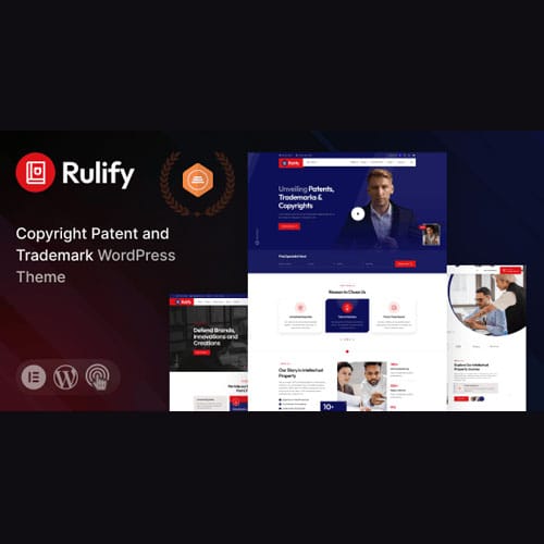 Rulify.jpg Rulify – Intellectual Property Consultancy Law Firm WordPress Theme