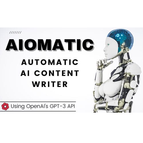 aiomatic.jpg Aiomatic – Automatic AI Content Writer