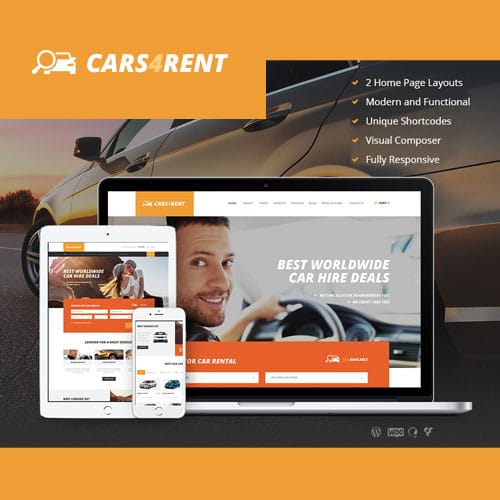 Cars4Rent.jpg Cars4Rent | Auto Rental & Taxi Service WordPress Theme + RTL