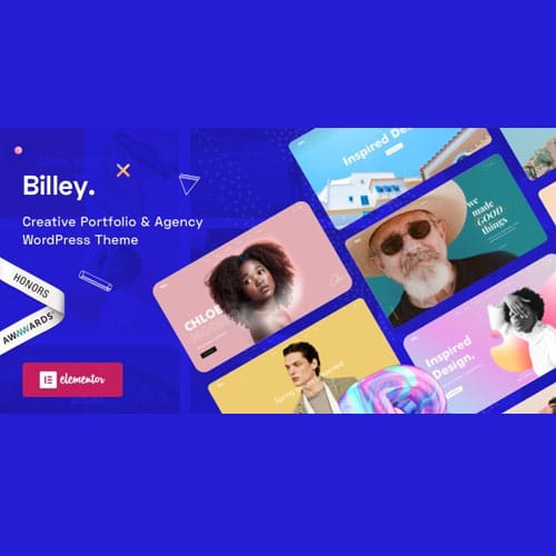 billey.jpg Billey – Creative Portfolio & Agency Elementor WordPress Theme