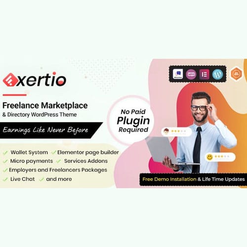exertio.jpg Exertio – Freelance Marketplace WordPress Theme