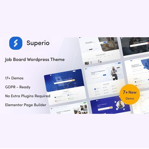 superio.jpg Superio – Job Board WordPress Theme