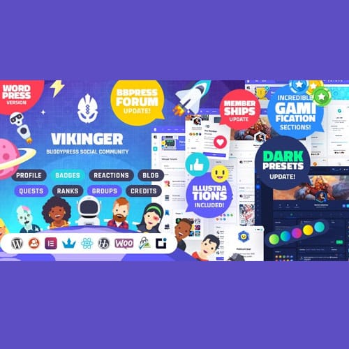 vikinger.jpg Vikinger – BuddyPress and GamiPress Social Community