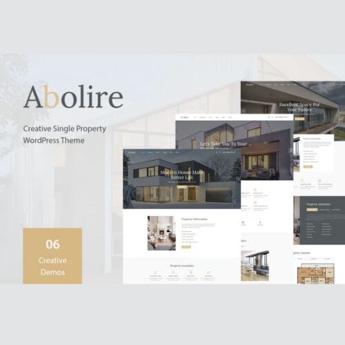 Abolire - Single Property WordPress Theme